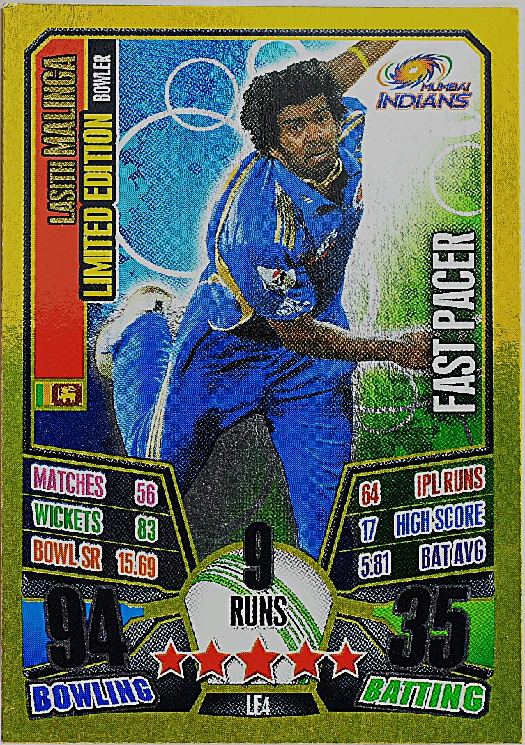 Lasith Malinga Gold Edition